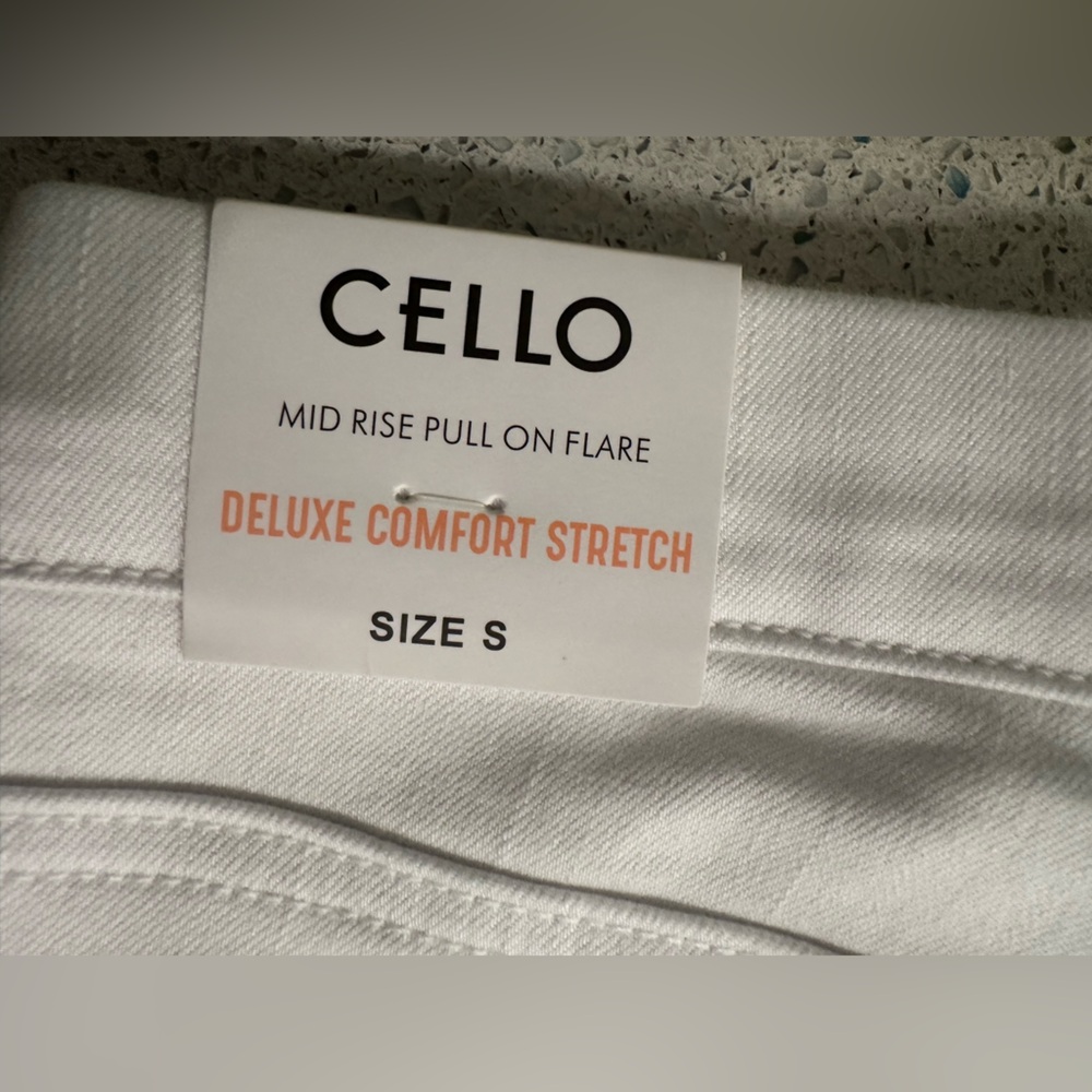 Cello Mid Rise Pull On Flare Small - Picture 6 of 10